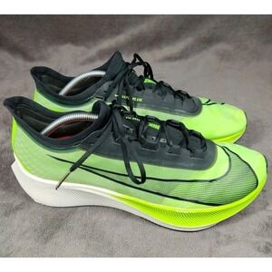 Nike Zoom Fly 3 Shoes Mens Size 12 Electric Green Black Gym Running AT8240-300